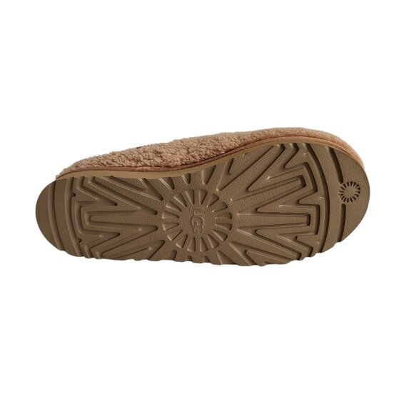 UGG Tasman Maxi Curly Slippers in Chestnut Men's Size 9 US 42 EU - Picture 10 of 12